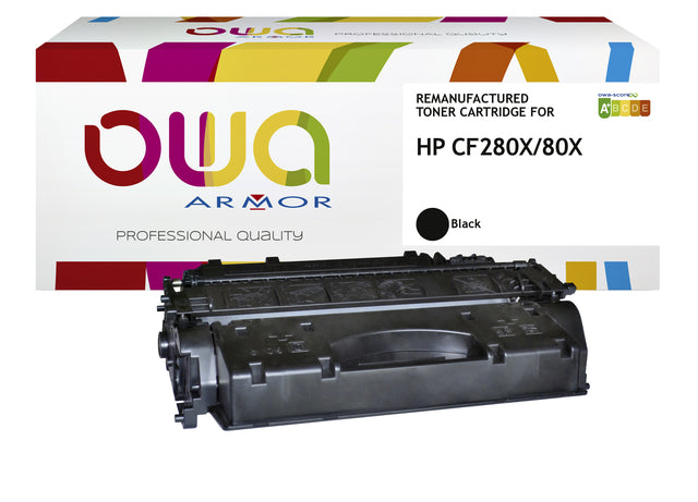 OWA - Tonercartridge owa hp cf280x zwart