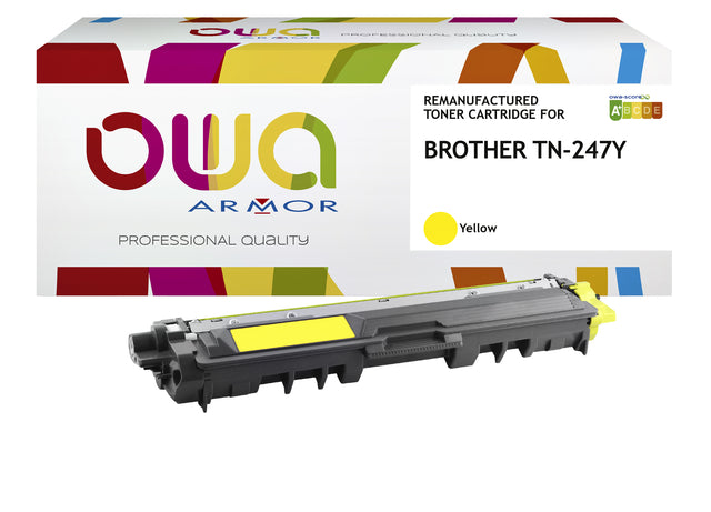 OWA - Toner owa brother tn-247y geel