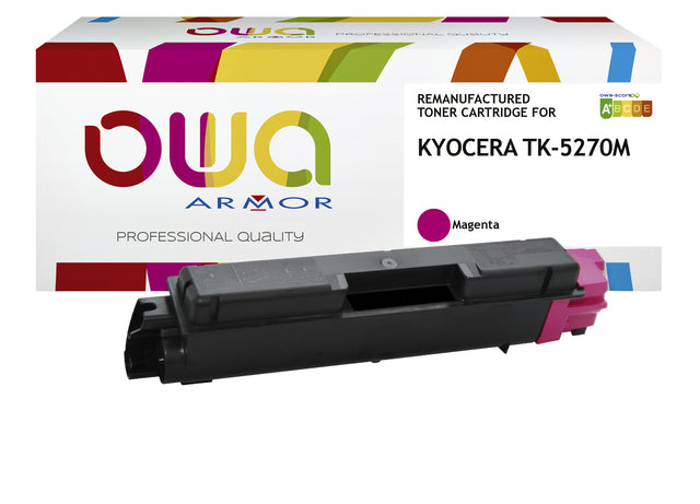 OWA - Toner owa kyocera tk-5270m rood