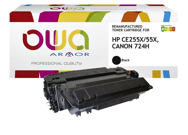 OWA - Tonercartridge owa hp ce255x zwart