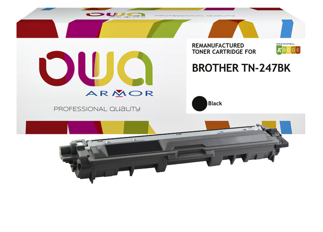 OWA - Toner owa brother tn-247bk zwart