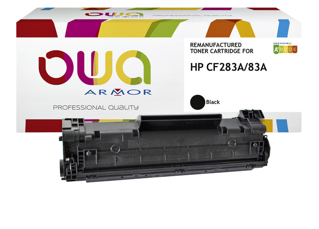 OWA - Tonercartridge owa hp cf283a zwart