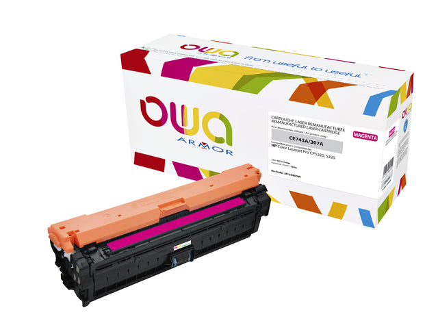 OWA - Tonercartridge owa hp ce743a rood