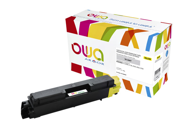 OWA - Toner owa kyocera tk-590y geel