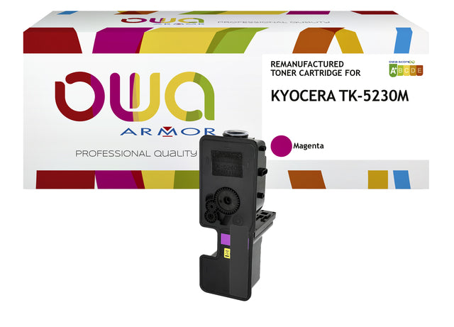 OWA - Toner owa kyocera tk-5230m rood