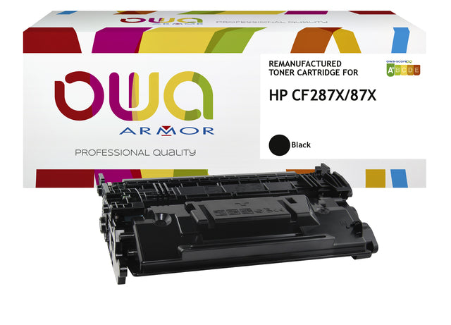 OWA - Tonercartridge owa hp cf287x zwart