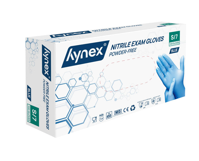 Hynex - Handschoen hynex s nitril 100st blauw