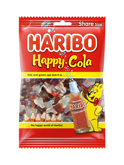 Haribo - Snoep haribo happy cola zak 250gr
