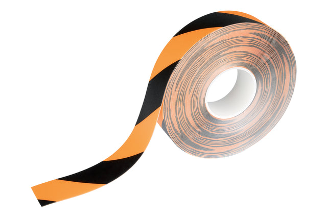 Durable - Vloermarkeringse duraline 50mmx30m geel zwart
