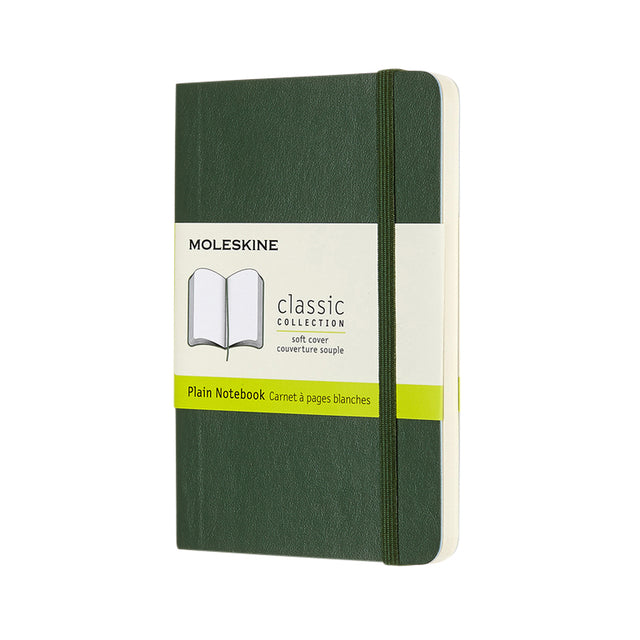 Moleskine - Notitieboek moleskine pocket 90x140 blc sc myrt gn