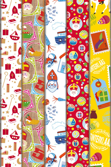 Haza - Consumentenrollen haza sint 46.5x250cm assorti | 100 stuks