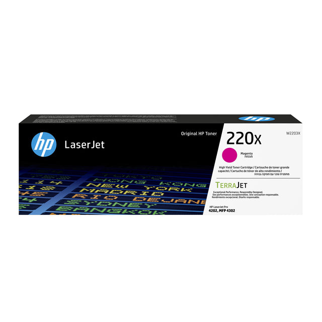 HP - Tonercartridge hp w2203x 220x rood
