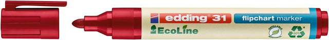 Edding - Viltstift edding 31 eco flipover rond 1.5-3mm rd
