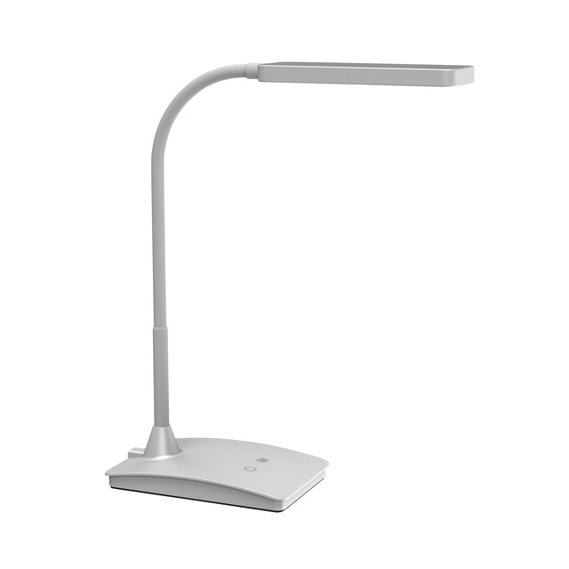 Maul - Bureaulamp maul pearly led colour vario dim zilver
