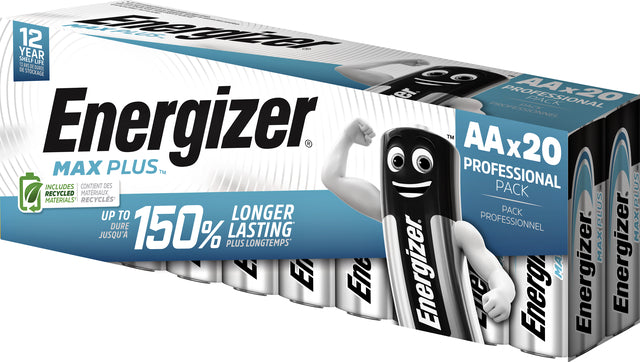Energizer - Batterij energizer max plus aa alkaline 20st