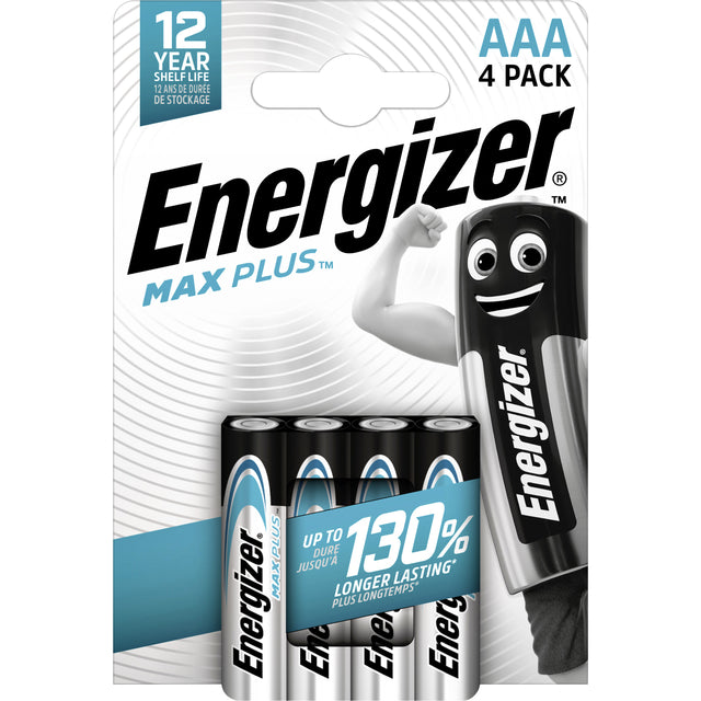 Energizer - Batterij energizer max plus aaa alkaline 4st
