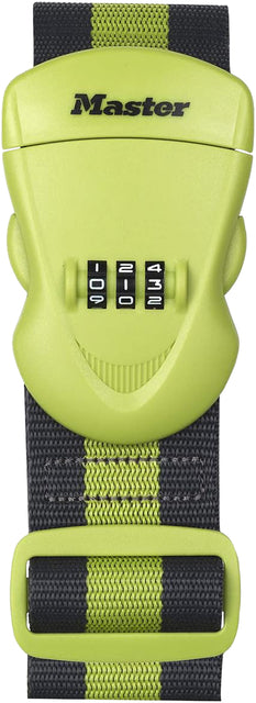 Master Lock - Kofferriem master lock cijferslot groen/zwart