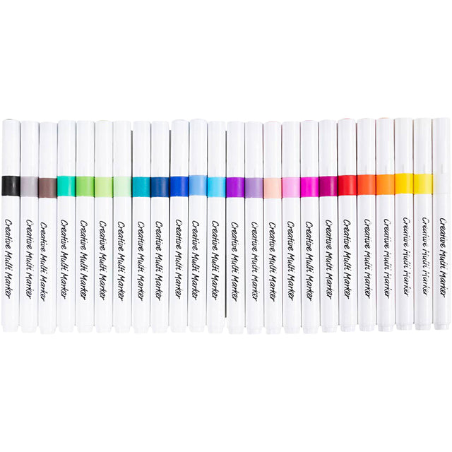 Creativ Company - Multistift creativ company 4mm set 24 kleuren