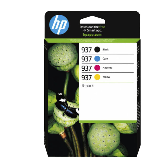 HP - Inktcartridge hp 6c400ne 937 zwart + 3 kleuren