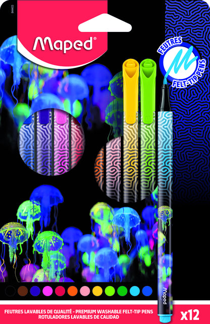 Maped - Viltstift maped deepsea paradise set a 12 kleuren