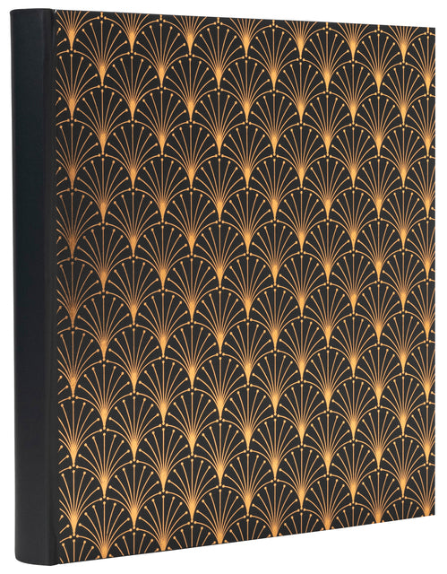 Exacompta - Fotoalbum exacompta 29x32cm 60pag néo déco zwart