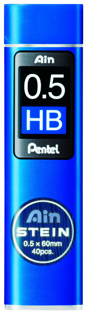 Pentel - Potloodstift pentel ain stein hb 0.5mm koker 40st | 12 stuks