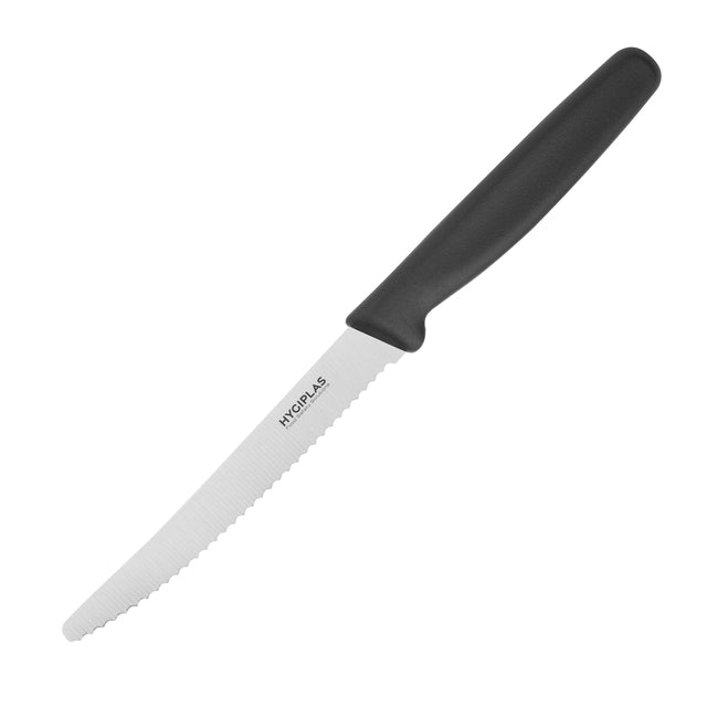 Hygiplas - Tomatenmes Hygiplas gekarteld 10cm zwart