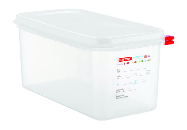 Araven - Voedseldoos araven gn 1/3 met deksel 6 liter