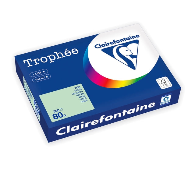 Clairefontaine - Kopieerpapier a4 80gr groen