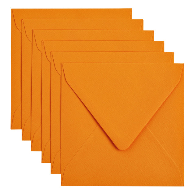 Papicolor - Envelop papicolor 140x140mm oranje