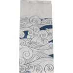 Depa - Zak | Viszak | Ersatzpapier | 1 pond | 14/ 4x32cm | Waves | wit/blauw | 10 kg