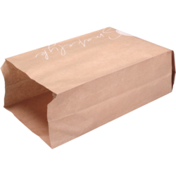 Paardekooper - Zak | Papier | Nr. 2 | 2 pond | 16/ 10x30.5cm | Altijd vers smakelijk | bruin | 10 kg