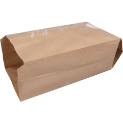 Paardekooper - Zak | Papier | Nr. 3 | 3 pond | 16/ 10x35.5cm | Altijd vers smakelijk | bruin | 10 kg