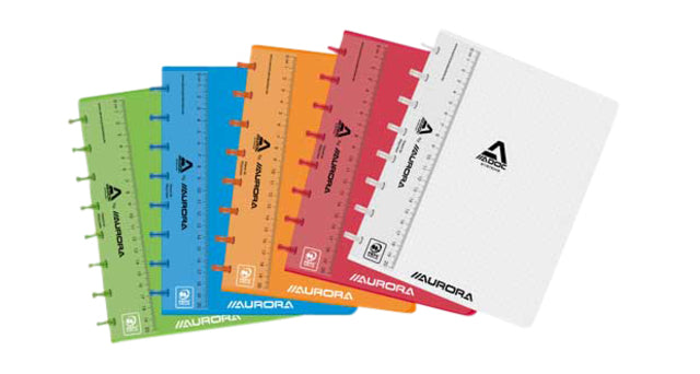 ADOC - Schrift adoc a5 ruit 5x5mm 144pag 90gr transp ass