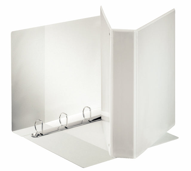 Classeur à anneaux de présentation Esselte A4 Maxi 4 anneaux D-mech 50mm blanc