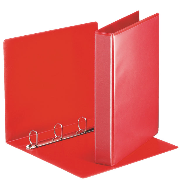 Classeur à anneaux de présentation Esselte A4 4 anneaux D-mech 30mm rouge