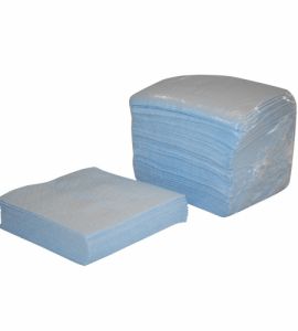 Chiffon de ménage bleu 140gram 38x40cm 200 pièces