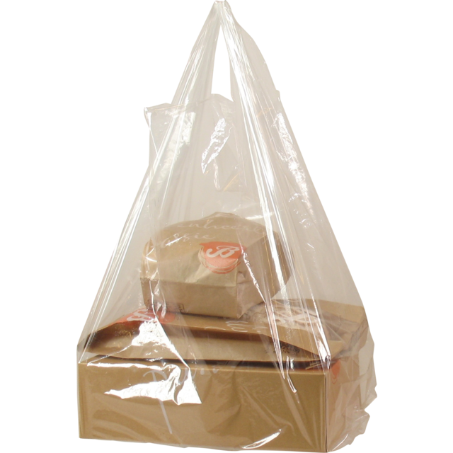 Klika - Tas | LDPE | 27x 6x47cm | hemddraagtas | transparant | 1000 stuks