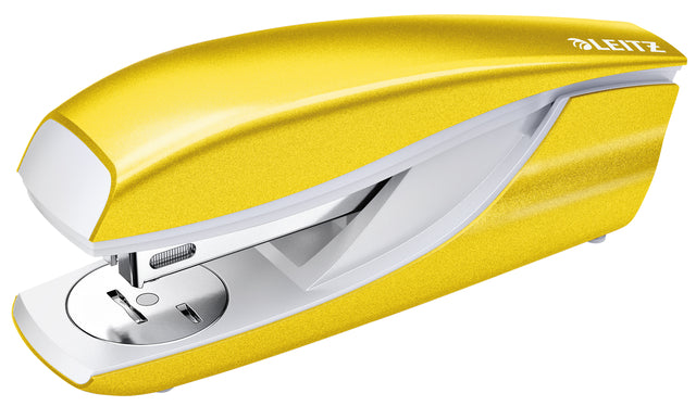 Agrafeuse Leitz NeXXt Wow métal 30 feuilles jaune
