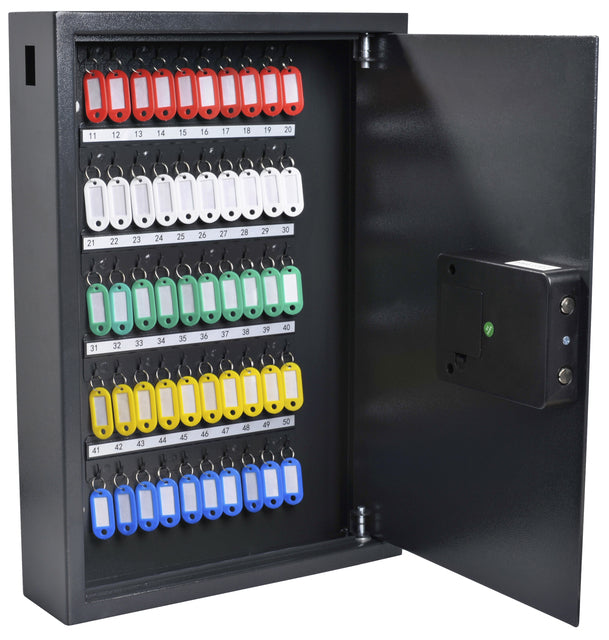 Pavo - Sleutelkast pavo y 50 haken donkergrijs