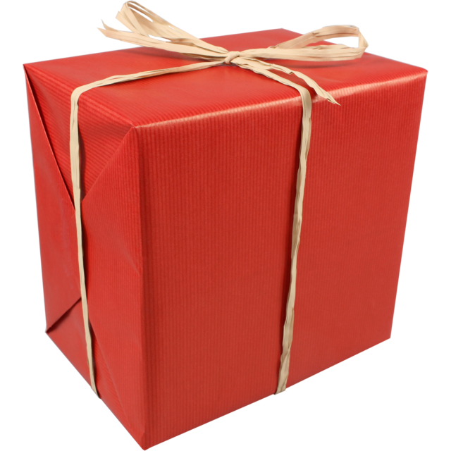 Klika - Cadeaupapier | 50cm | 250m | rood
