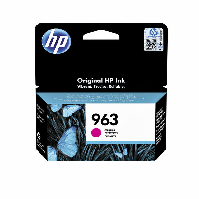 HP - Inktcartridge hp 3ja24ae 963 rood