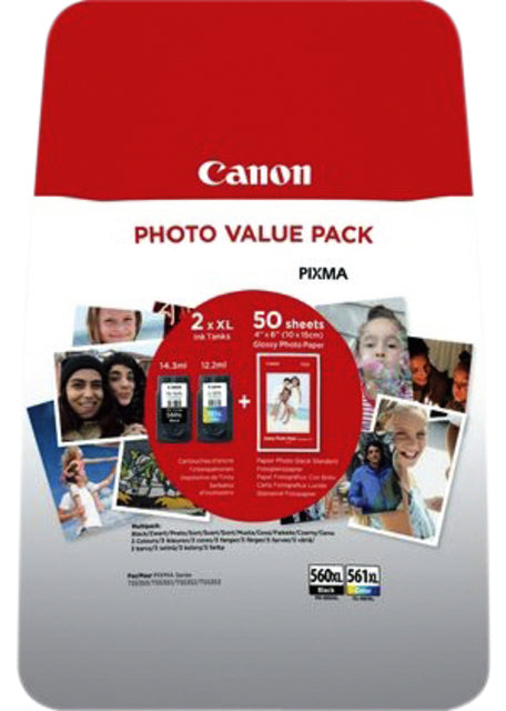 Canon - Inktcartridge canon pg-560xl cl-561xl photo value