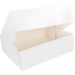 Klika - Gebaksdoos | karton | 26x20x8cm | wit | 200 stuks