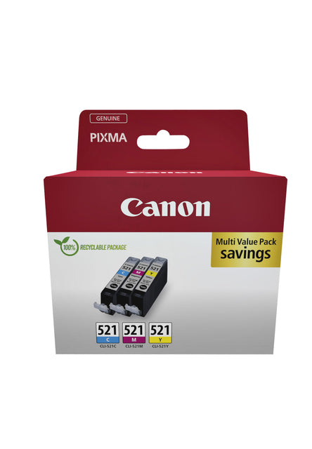 Canon - Inktcartridge canon cli-521 3 kleuren