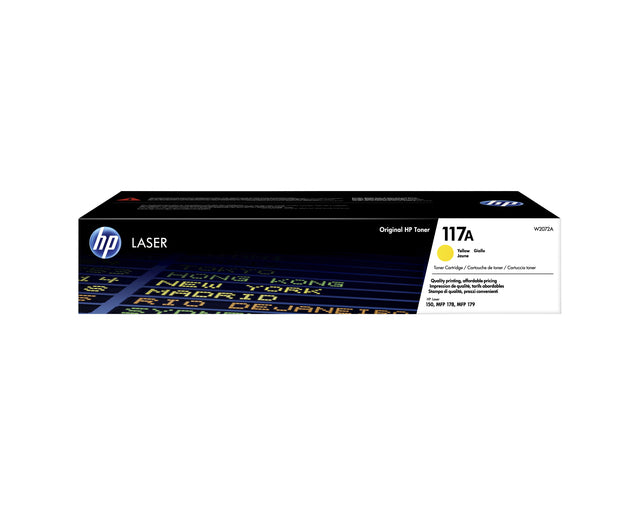 HP - Tonercartridge hp w2072a 117a geel