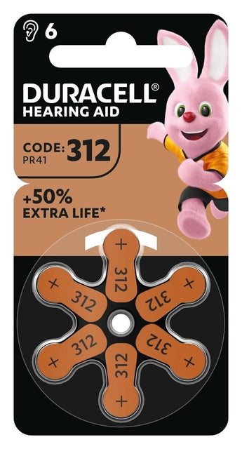 Duracell - Batterij duracell da312 hearing aid