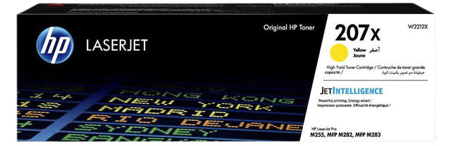 HP - Tonercartridge hp w2212x 207x geel