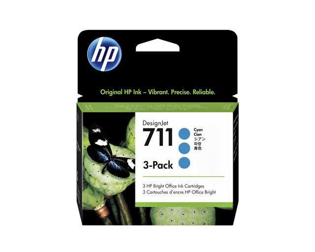 HP - Inktcartridge hp cz134a 711 blauw