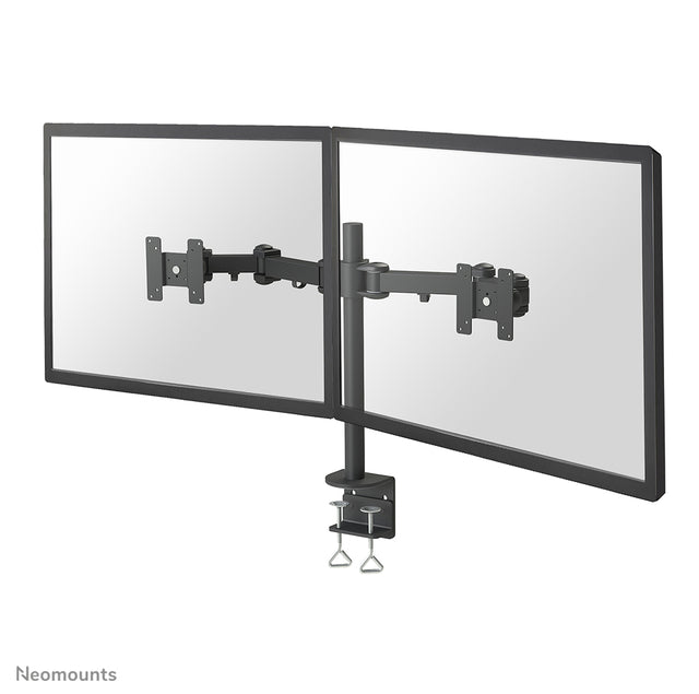 Neomounts - Monitorarm neomounts d960d 2x 10 27 inch klem zw
